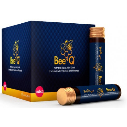 بي كيو مشروب رويال جلي غني بالفيتامينات والمعادن 20 قارورة 25 مل