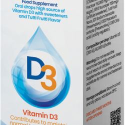  اور دي فيتامين D3 وحدة نقط بالفم 20 مل للاطفال