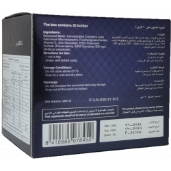 عصير كران 20 زجاجة 10 مل عصير التوت البري المركز ، لعلاج إلتهاب المسالك البولية