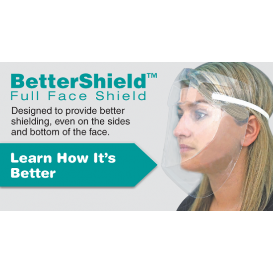 حماية الوجة ثلاثي الابعاد - كامل الوجة Better Shield 