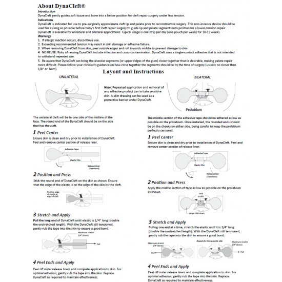 اداة مساعدة خاصة لشفة الارنبية جهتين