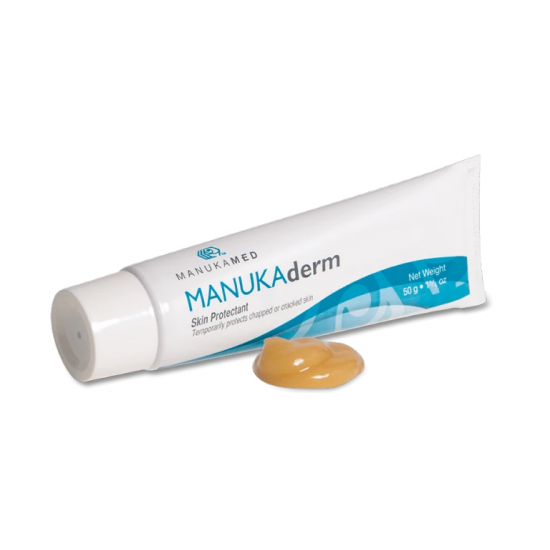كريم للجلد من عسل المانوكا الاصلي لترطيب الجلد وتخفيف الالتهاب والحكة حجم 50 جرام منوكاديرم