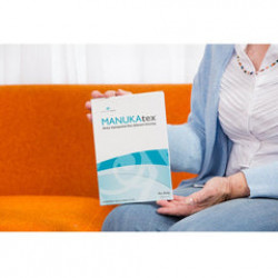 مانوكا تكس ضماد أولية غير ملتصقة مع عسل مانوكا الطبي النشط المعقم مقاس 10X12 سم