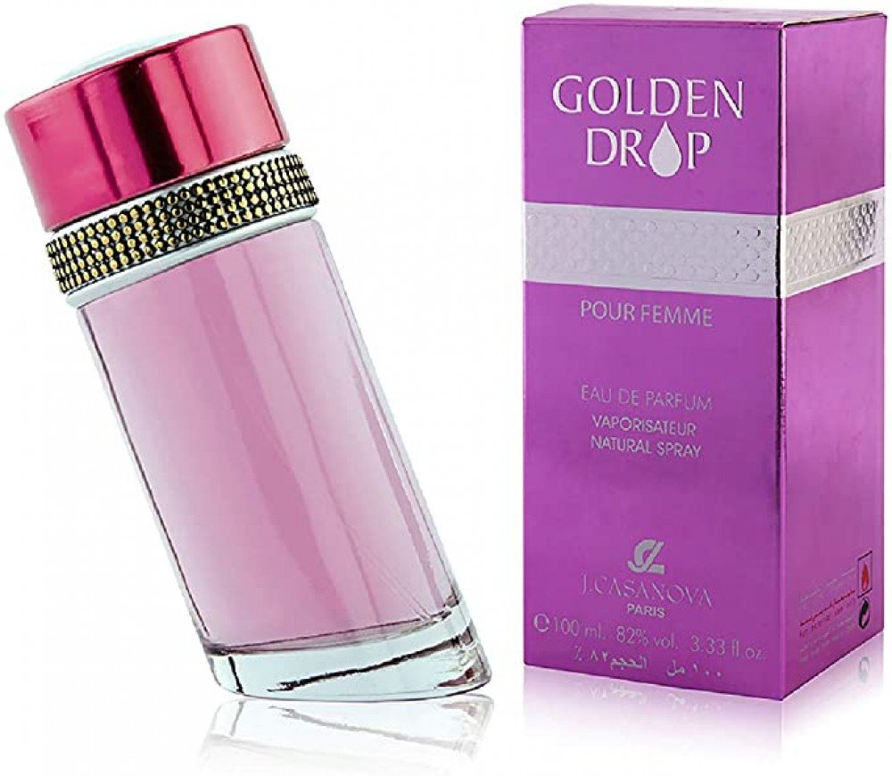 عطر جولدن دروب للنساء كازانوفا ، او دى بارفان ، 100 مل 