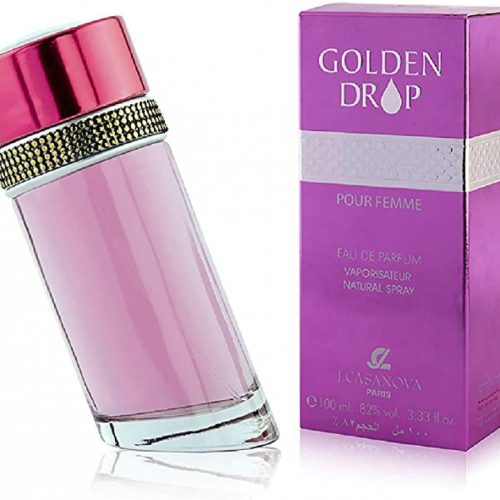 Golden Drop Perfume for Women by Casanova , Eau de Parfum , 100 ml