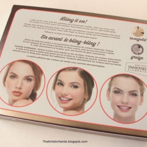 مجموعة ( زمام ) ملصقات الحاجب والأنف والشفاه من بنفت ( bling brow )
