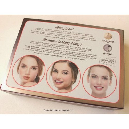 Benefit bling brow set ( zimam ) eyebrow, nose and lip stickers