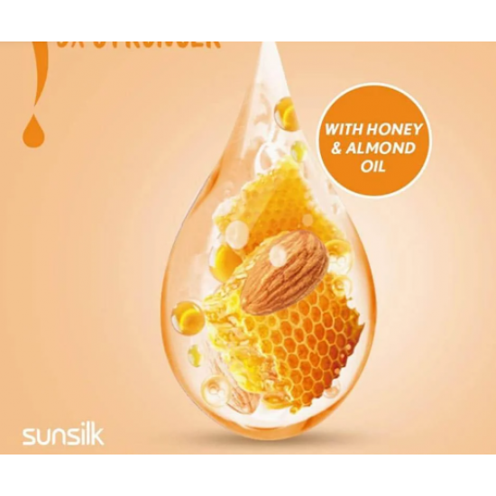 شامبو صانسيلك بزيت اللوز والعسل ضد التقصف 400 مل 