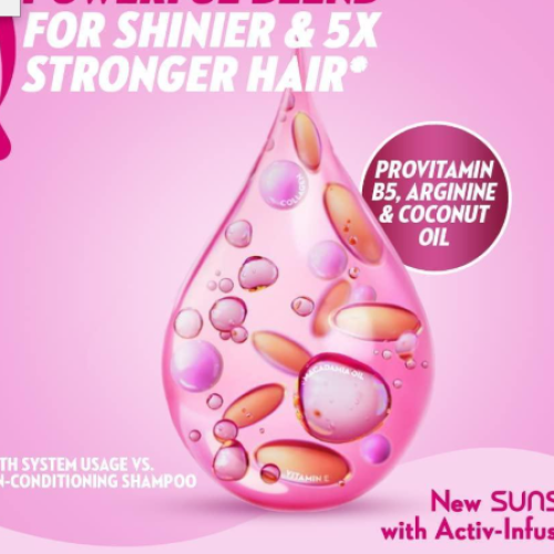 Sunsilk strength and shine conditioner 340 ml