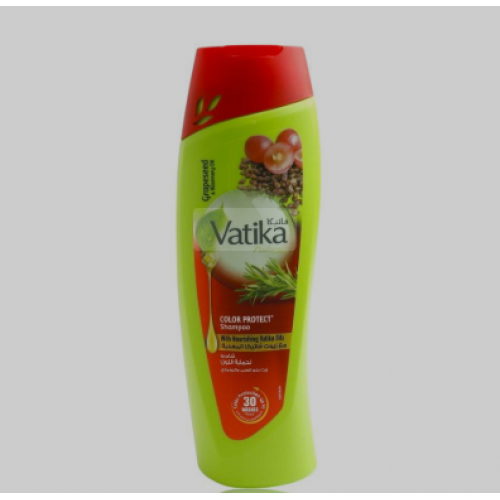 شامبو فاتيكا 400 ملي لحماية اللون بزيت بذور العنب والروزماري شامبو فاتيكا 400 ملي لحماية اللون بزيت بذور العنب والروزماري