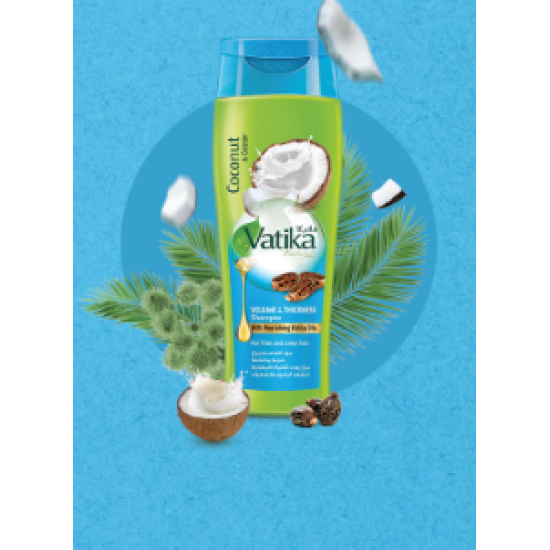 Vatika shampoo 400 ml volume and density