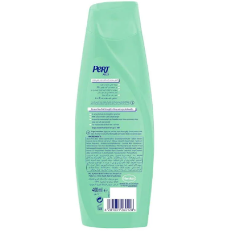 Burt Plus Strength and Shine shampoo with henna and hibiscus extract 400 ml