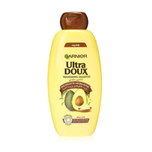 Garnier shampoo with avocado oil and shea butter 400 ml for very dry or curly hair