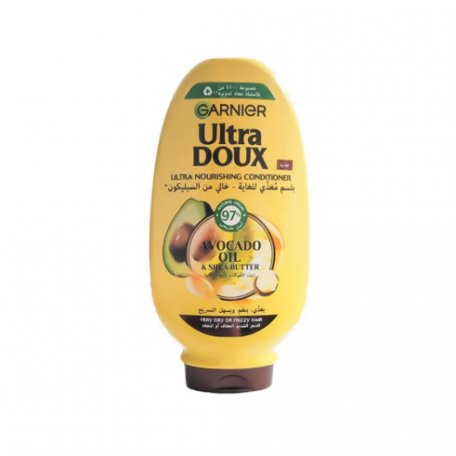 بلسم غارنيه زيت الافكادو وزبدة الشياء 360 ملي للشعر شديد الجفاف او المجعد 