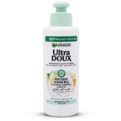 Hair cream Ultra Doux Garnieh 200 ml with nourishing almond love