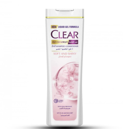 Clear shampoo for women for soft and shiny hair 400 ml