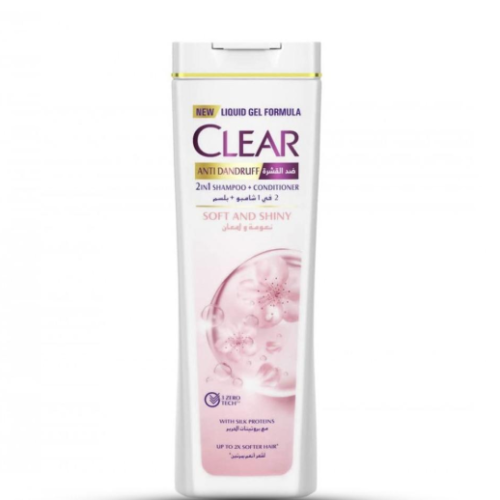 Clear shampoo for women for soft and shiny hair - 200 ml