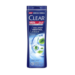 Clear refreshing menthol shampoo for men - 190 ml