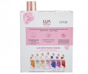 لوكس غسول الجسم بالورد الناعم مع لوفة 250 مل لوكس غسول الجسم بالورد الناعم مع لوفة 250 مل