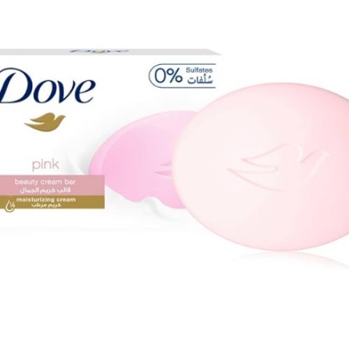 دوف صابون وردي حجم صغير 75 ج دوف صابون وردي حجم صغير 75 ج