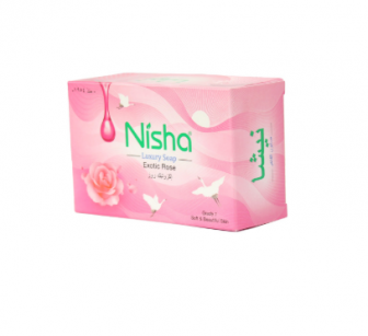 صابون نيشا الفاخر اكزوتيك روز 125جرام