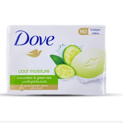 Dof beauty soap with cucumber and green tea - 125 gm