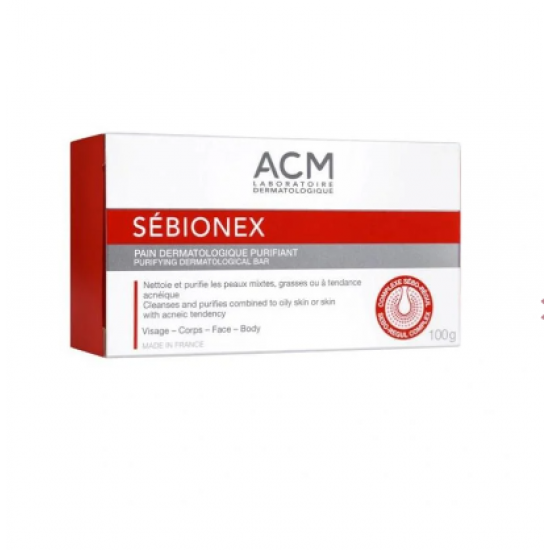 ايه سي ام صابونة غسول للبشرة الدهنية سبيونكس - 100 جم