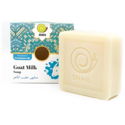 Snail goat milk soap moisturizing and purifying for the skin 125 grams