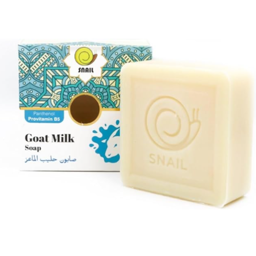 Snail goat milk soap moisturizing and purifying for the skin 125 grams