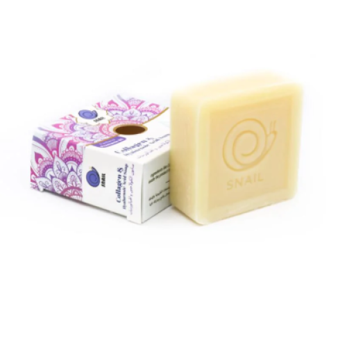 Snail the collagen and hyaluronic soap moisturizing and purifying for the skin 125 grams