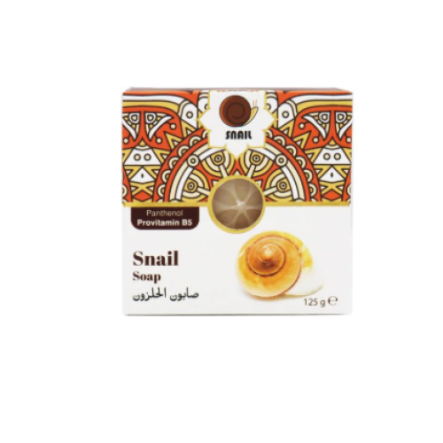 Snail moisturizing and purifying snail soap for the skin 125 grams