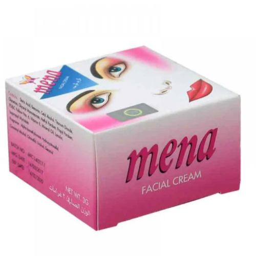 مينا كريم للوجه منعم ومبيض - 3 جم