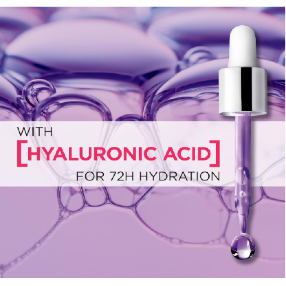 كريم ليلي الفيف هيالورون مرطب وملء بالترطيب من لوريال باريس، 200 مل كريم ليلي الفيف هيالورون مرطب وملء بالترطيب من لوريال باريس، 200 مل