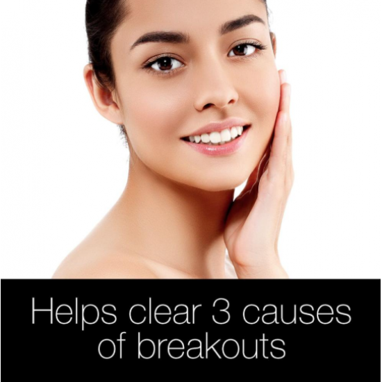 نيتروجينا فيزيبلي كلير غسول للوجه بالجريب فروت الوردي - 200 مل