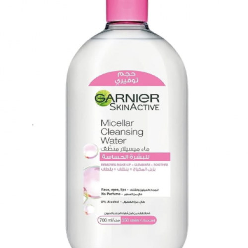  ماء التنظيف الكلاسيكي سكين اكتيف ميسيلار من غارنييه، مزيل المكياج 700 مل - قد تختلف العلبة