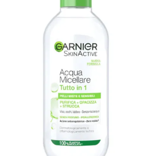Garnier cleansing micellar water for sensitive and combination skin - 400 ml