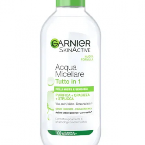 غارنييه ماء ميسيلار منظف للبشرة الحساسة والمختلطة - 400 مل