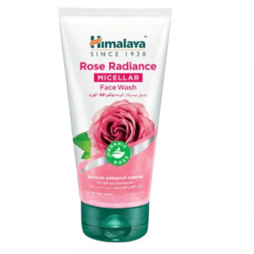 هيمالايا غسول وجه ميسيلار باشراقة الورد 150 مل هيمالايا غسول وجه ميسيلار باشراقة الورد 150 مل