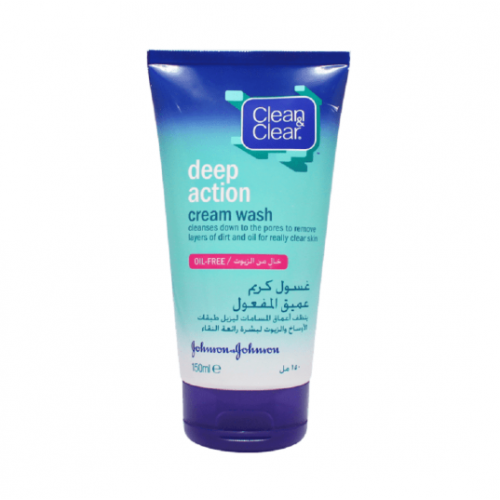 كلين اند كلير غسول كريم عميق المفعول - 150مل