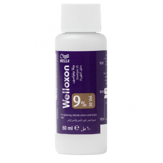 ويلا اكسجين لتفتيح لون الشعر 9% - 60 مل