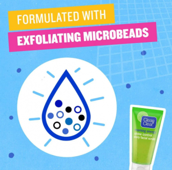 كلين اند كلير مقشر يومي للوجه يتحكم بلمعان البشرة - 150 مل