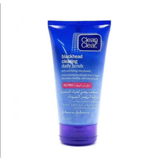 كلين اند كلير منظف يومي للبشرة وإزالة الرؤوس السوداء - 150 مل