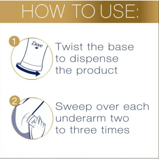 دوف مزيل عرق ستيك باودر سوفت - 40 جم