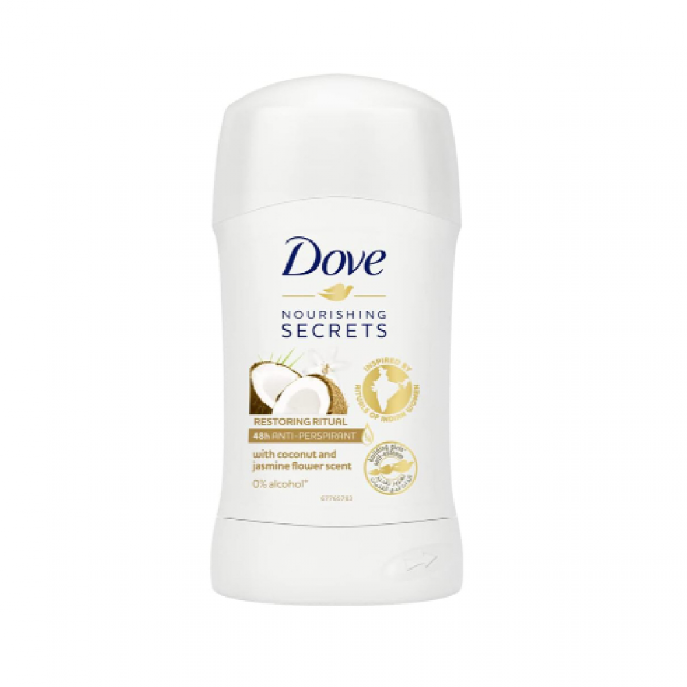 دوف مضادللعرق جوز الهند وزهر الياسمتن 40جرام دوف مضادللعرق جوز الهند وزهر الياسمتن 40جرام