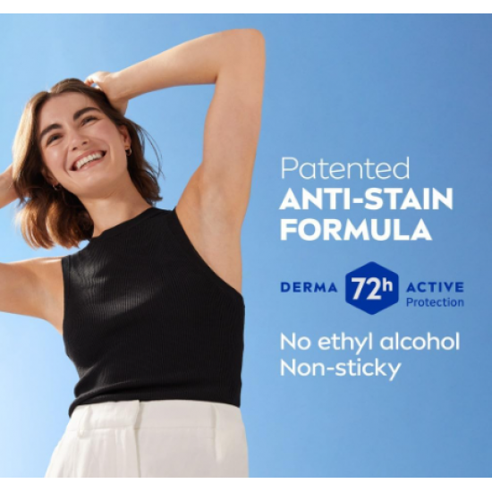 نيفيا مزيل عرق بخاخ بلاك اند وايت انفيزبل سيلكي سموث - 150 مل نيفيا مزيل عرق بخاخ بلاك اند وايت انفيزبل سيلكي سموث - 150 مل