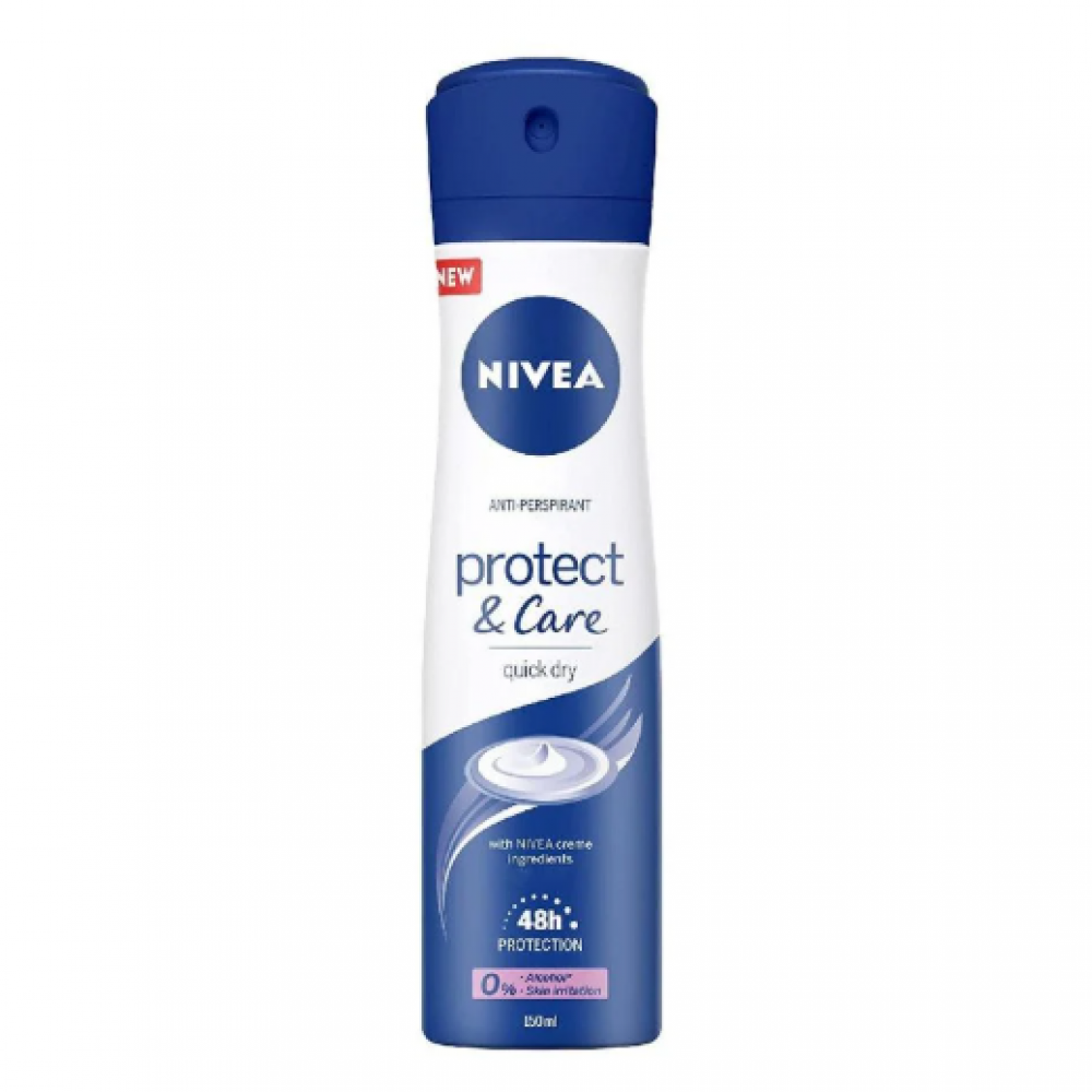 نيفيا مزيل عرق بروتكت اند كير حماية 48 ساعة - 150 مل نيفيا مزيل عرق بروتكت اند كير حماية 48 ساعة - 150 مل