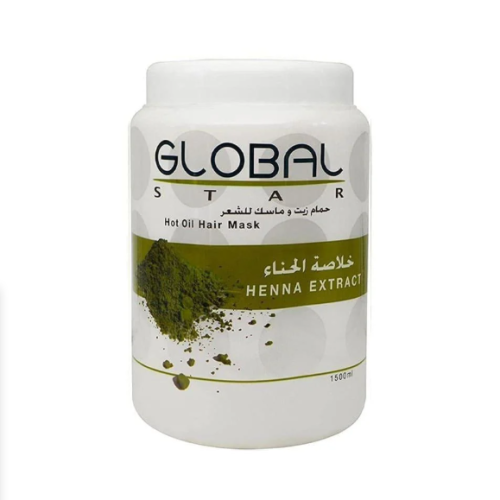 Global Star oil bath and hair mask with henna extract - 1500 ml