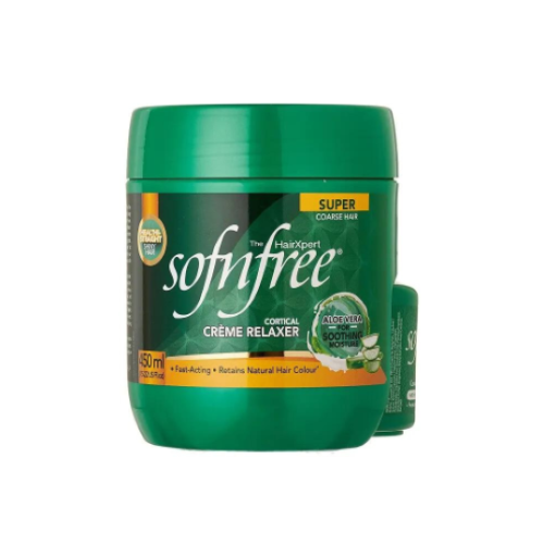 Sofn Free hair straightening cream with aloe vera 450ml