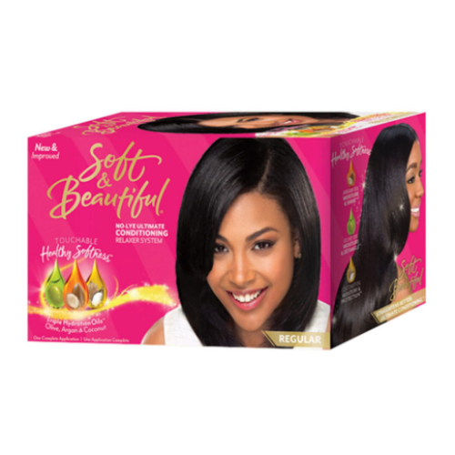 The Soft & Beautiful hair straightener collection Perfect moisturizing and smoothness from Soft & Beautiful