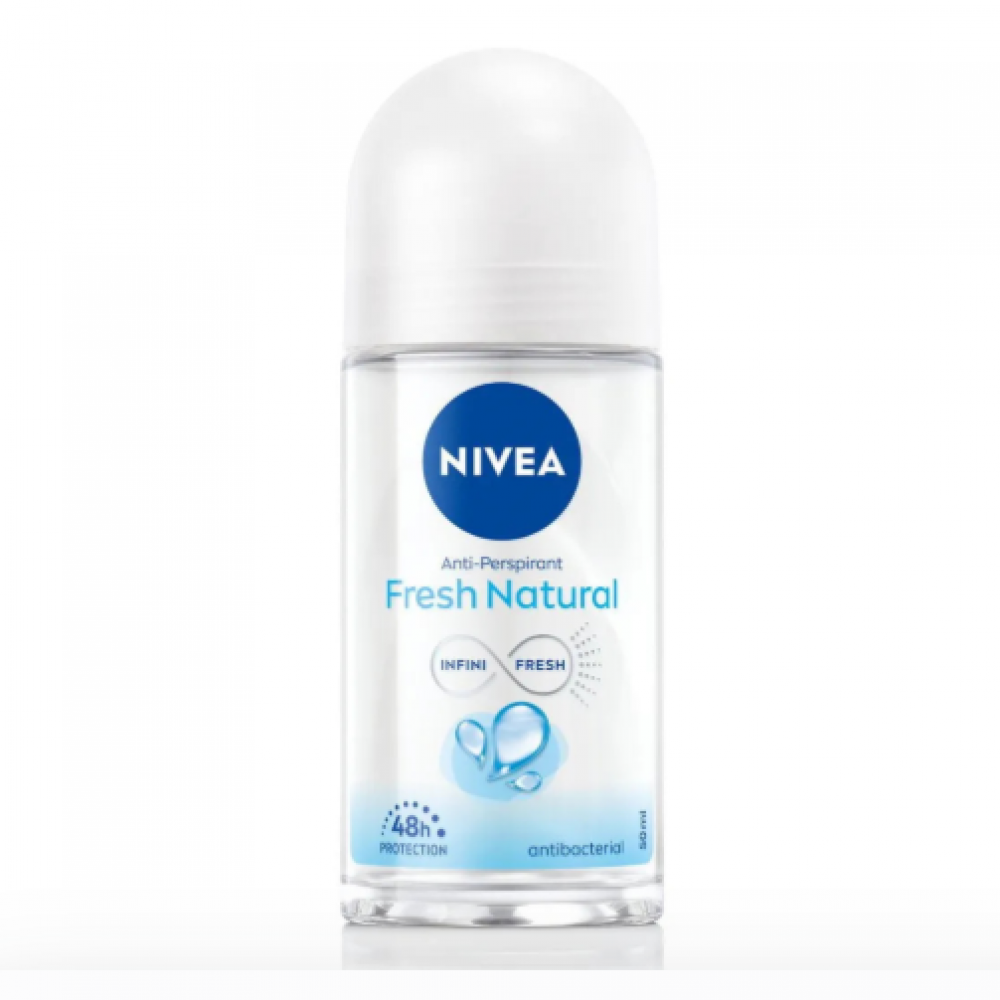 نيفيا مزيل عرق رول فريش ناتشورال 50مل